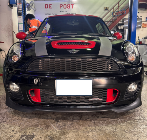 JCWミニクーパー（MINI COOPER）車検・点検整備（クラッチ交換）の作業