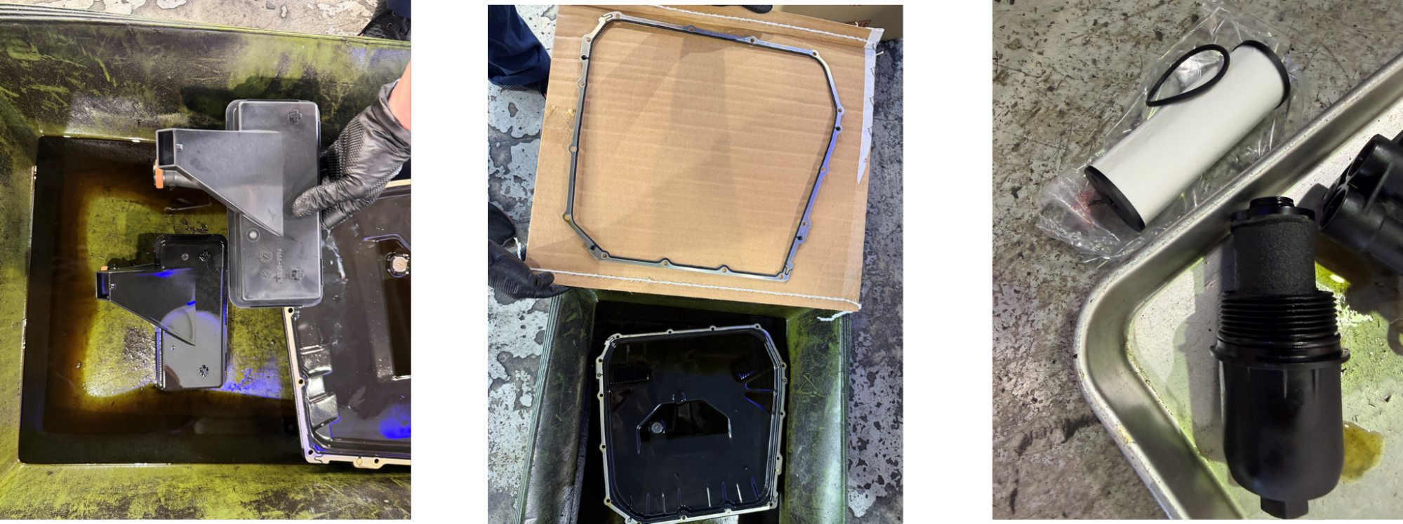 ポルシェ　マカン　オイルパンガスケット交換