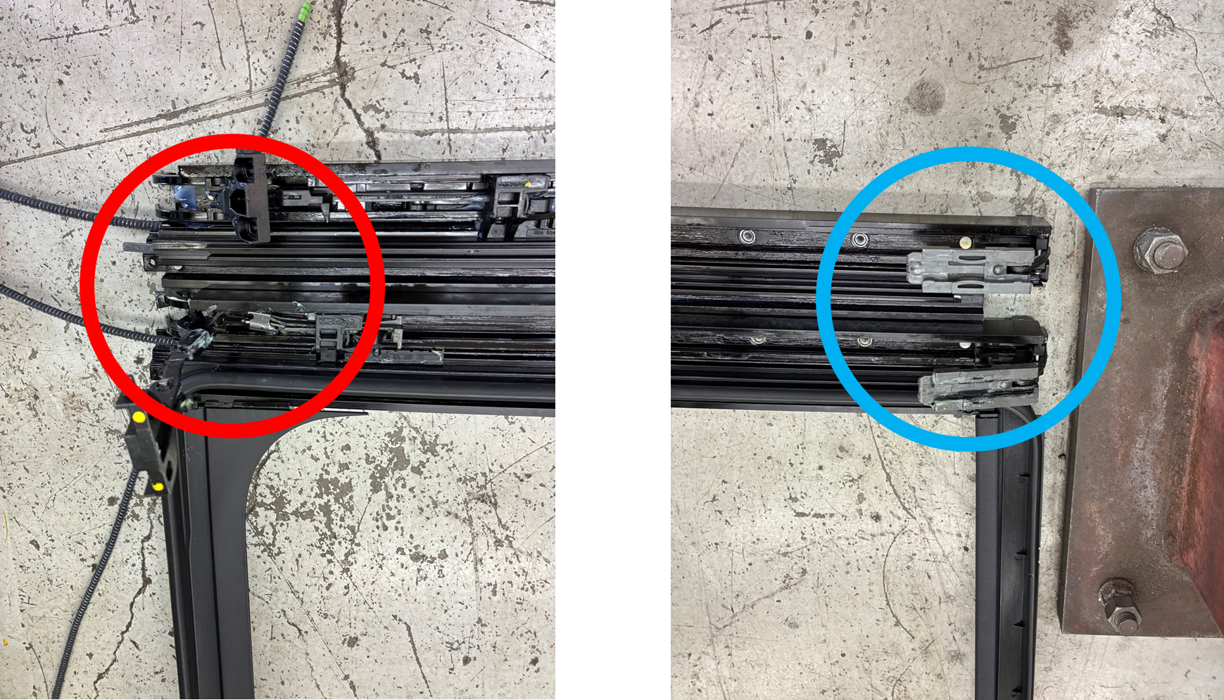 メルセデスベンツGLA サンルーフ故障
