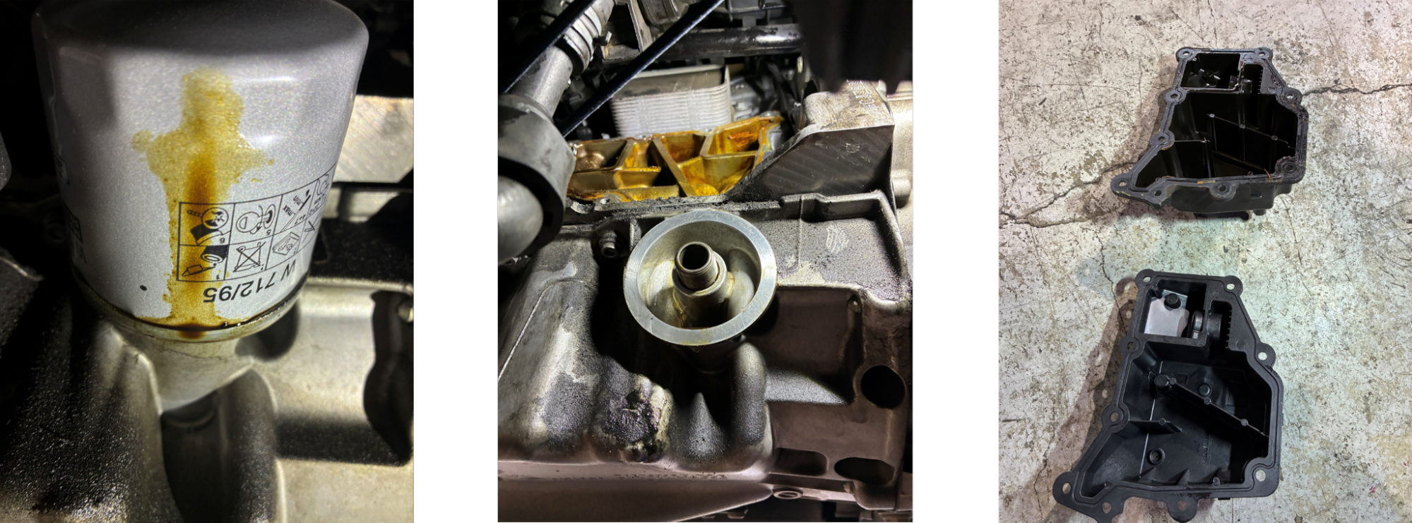 フォルクスワーゲン ゴルフヴァリアント オイルセパレーター交換