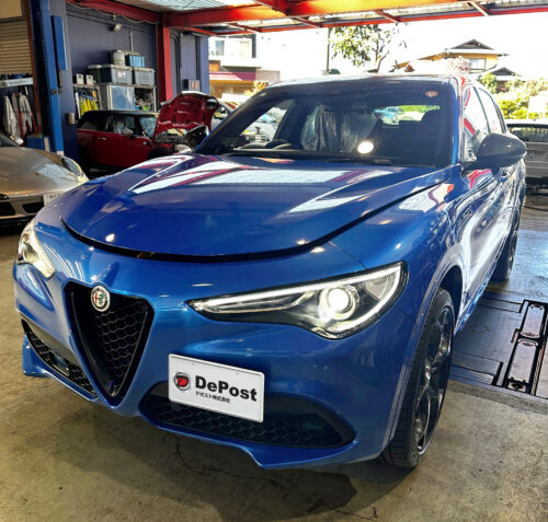 アルファロメオ　ステルヴィオ　外観