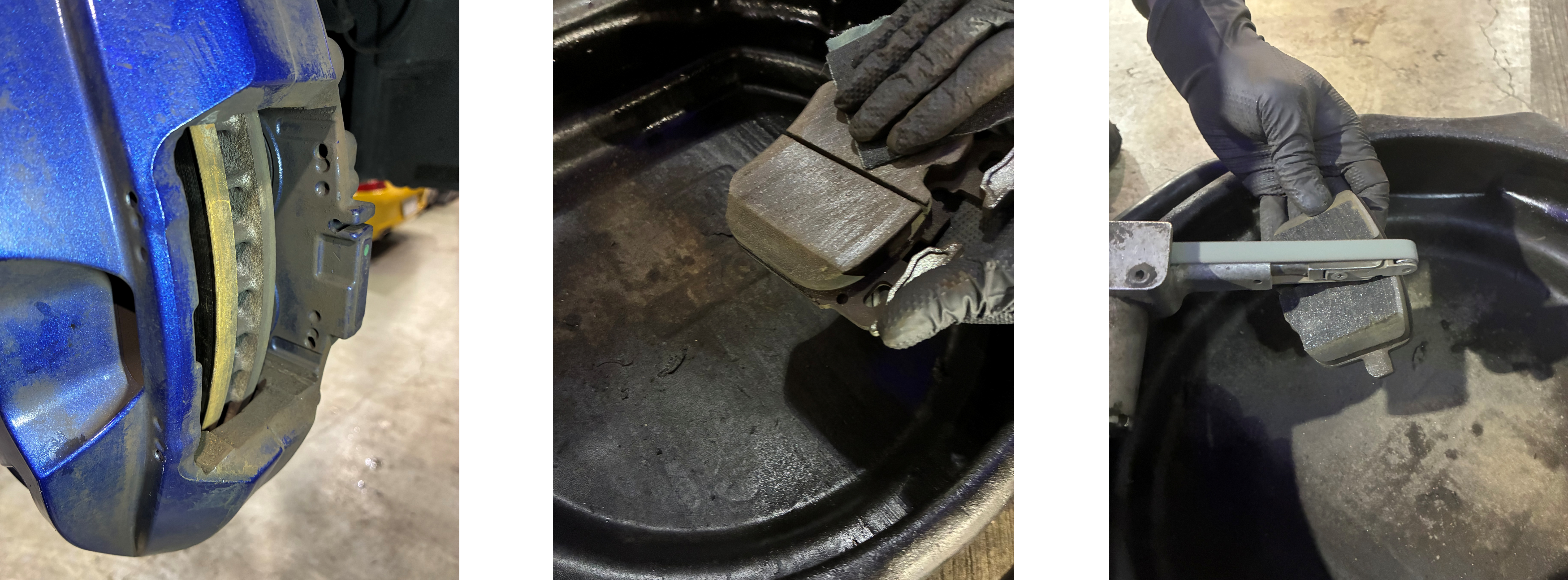 BMWX7　ブレーキパッド交換