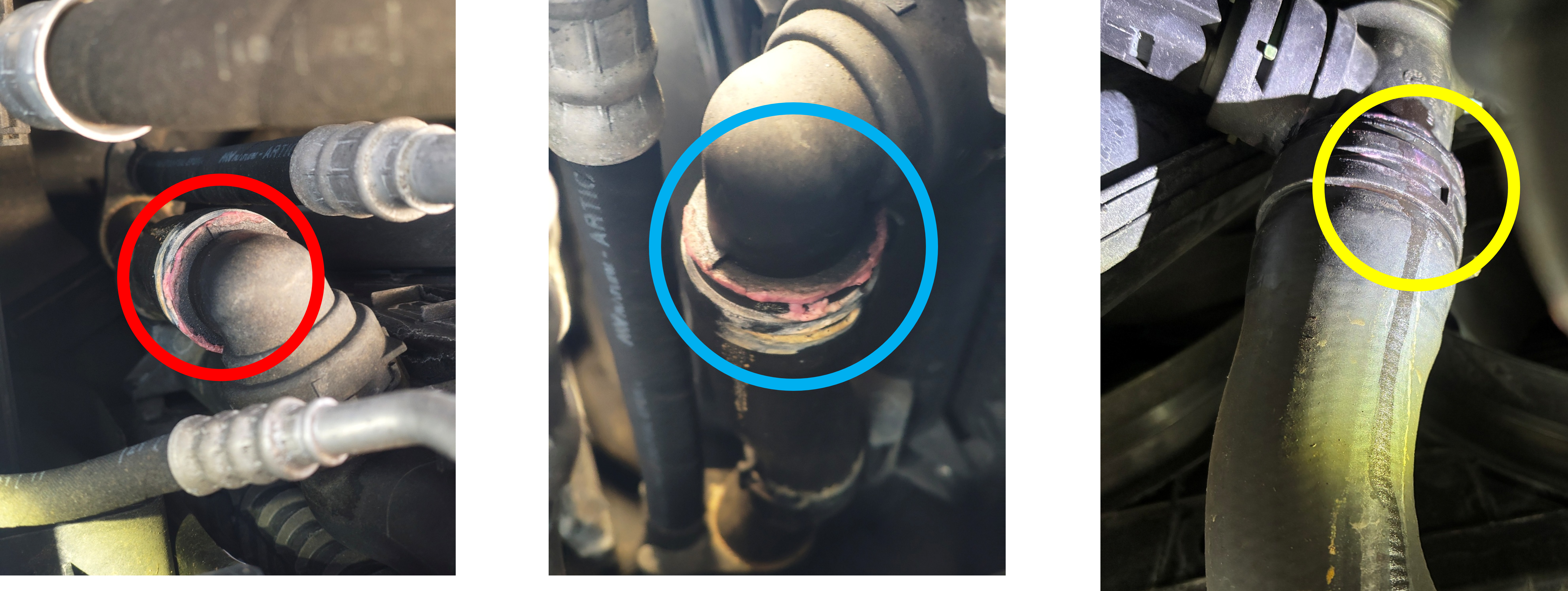 VW ティグアン　水漏れ