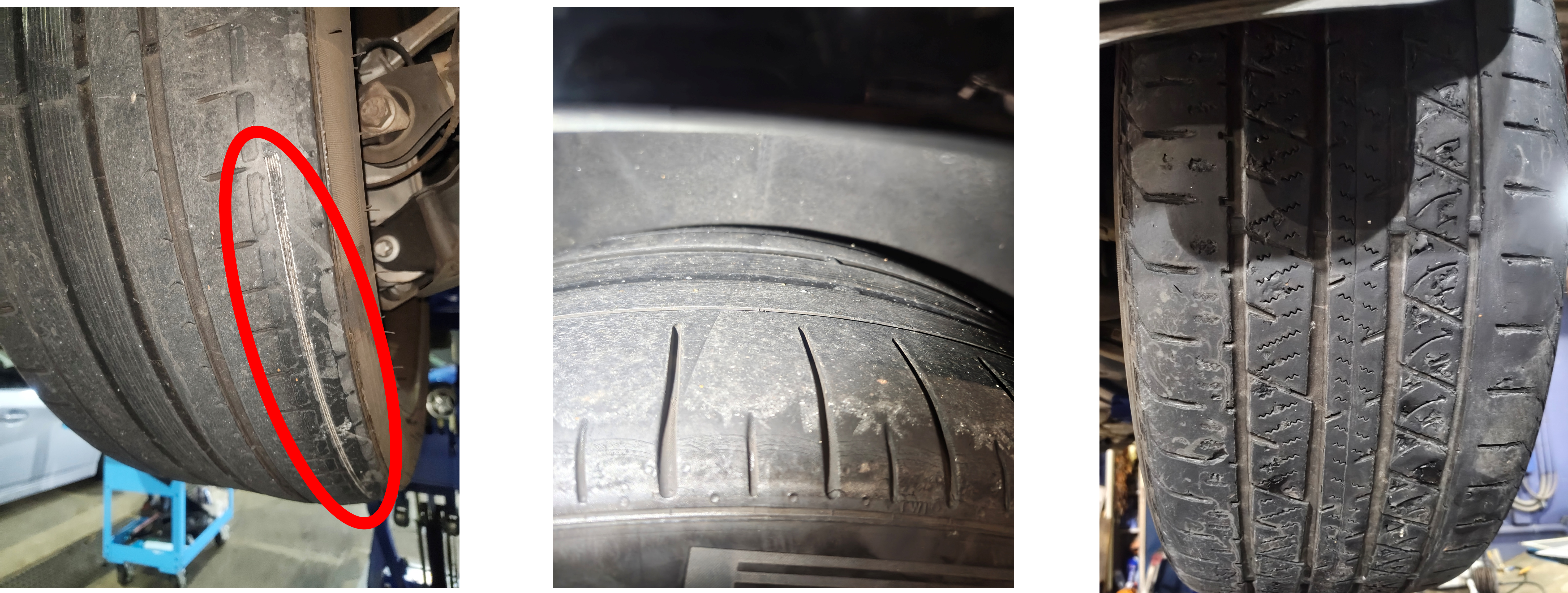 BMWX7　タイヤ交換