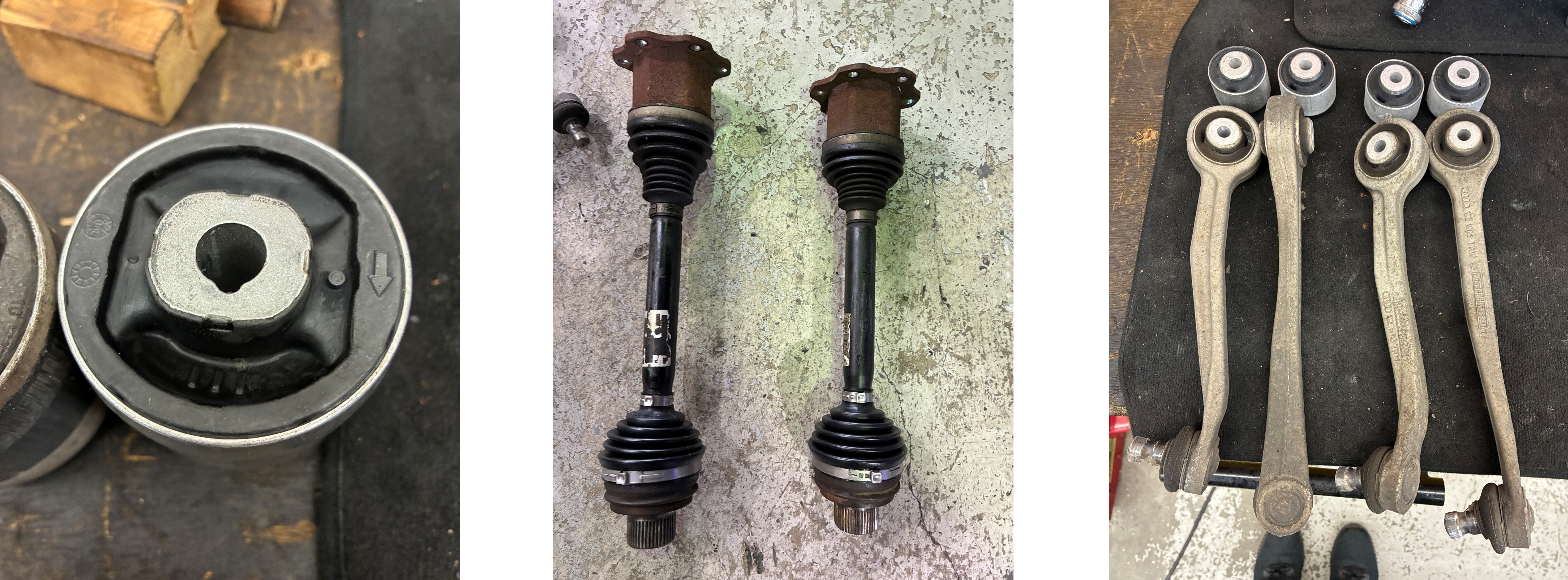 アウディA5　足回り部品交換