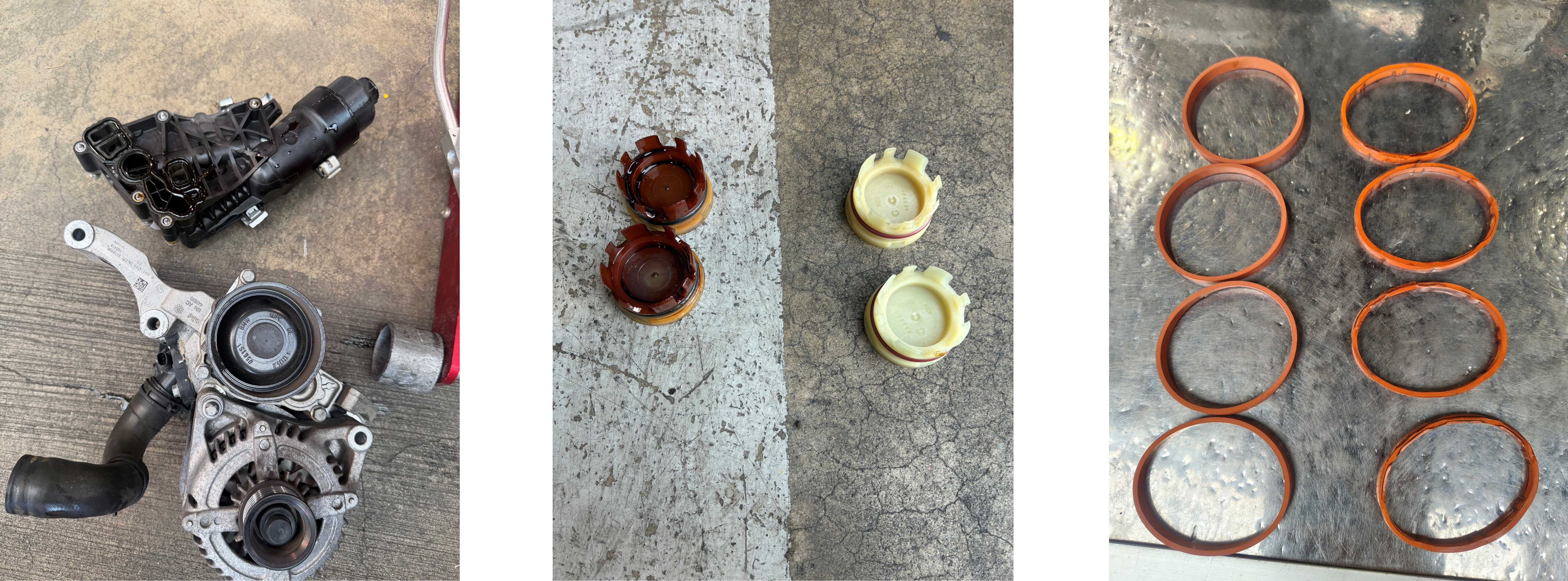 MINIオイルフィルターハウジング交換、ガスケット交換