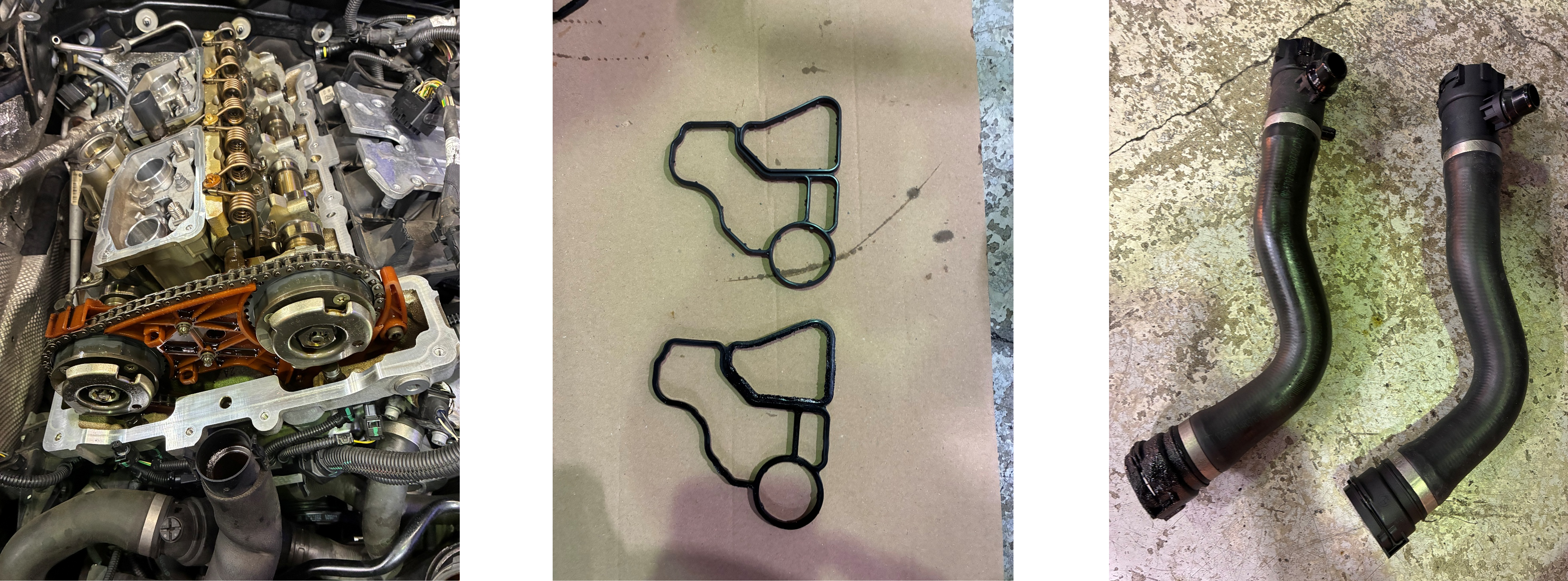 BMW 320GT　ヘッドカバーガスケット交換