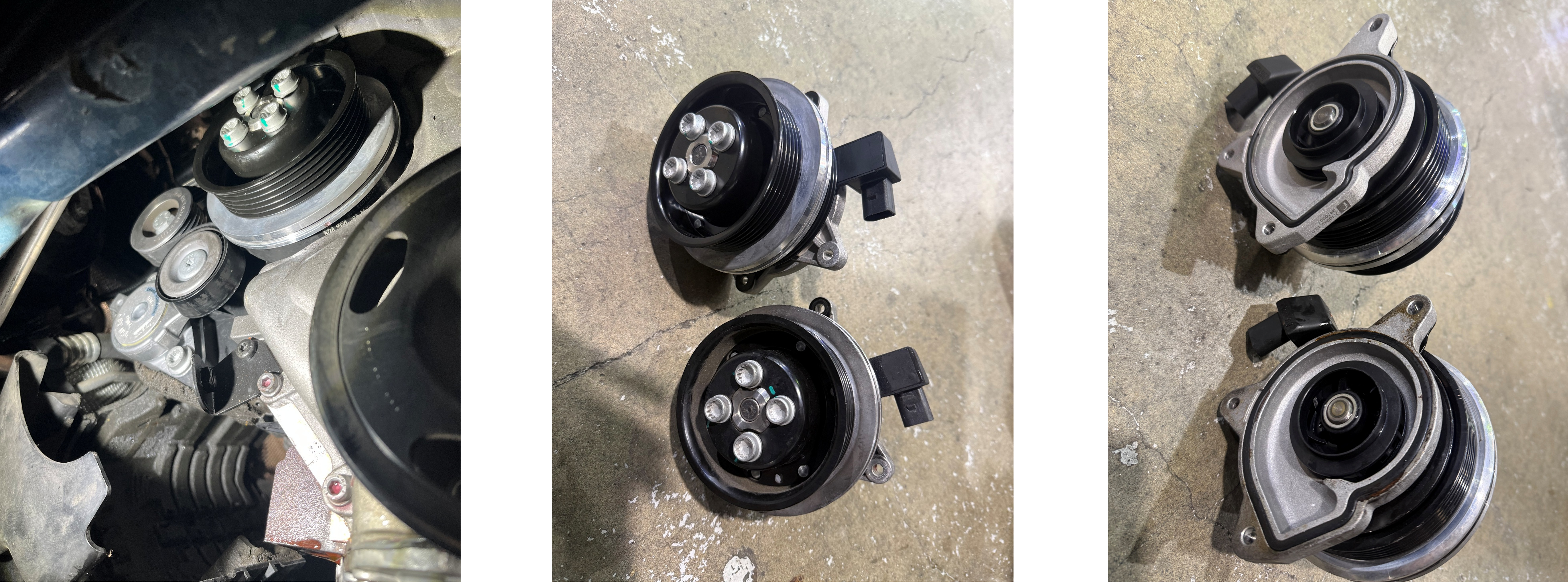 VW ゴルフヴァリアント　　ウォーターポンプ保証