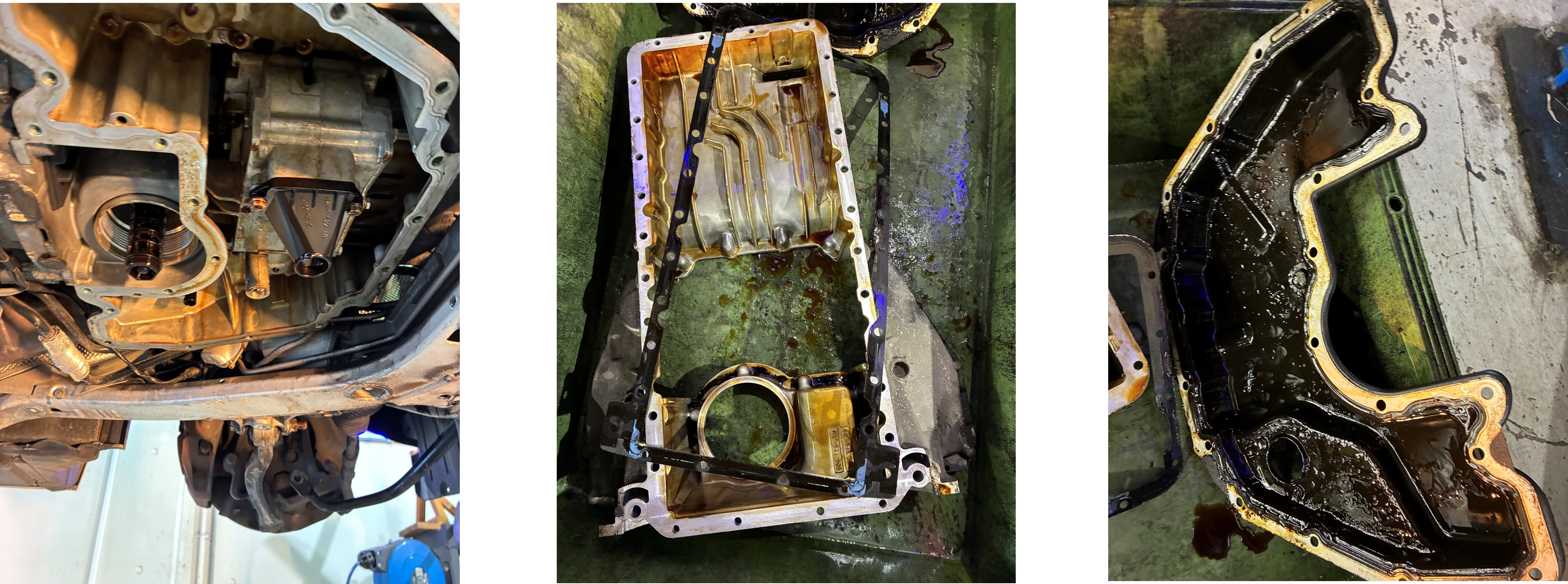 BMW 645Ci　オイルパン