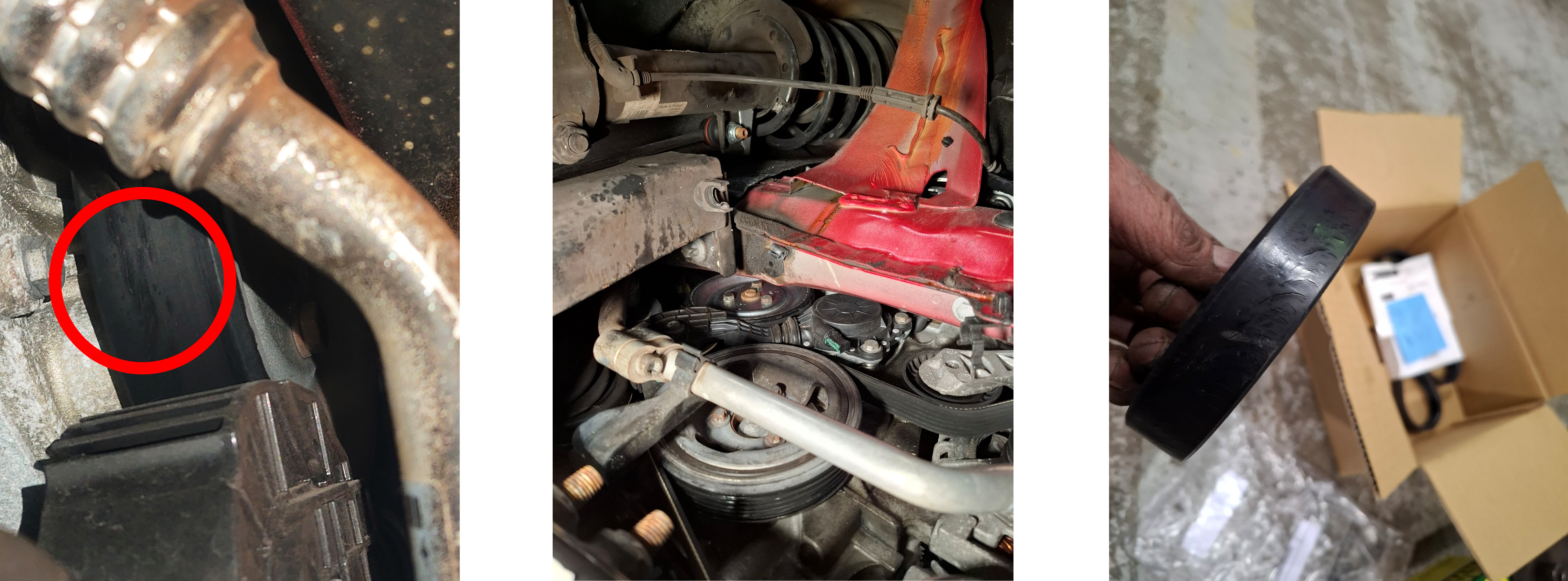 MINIウォーターポンププーリー交換