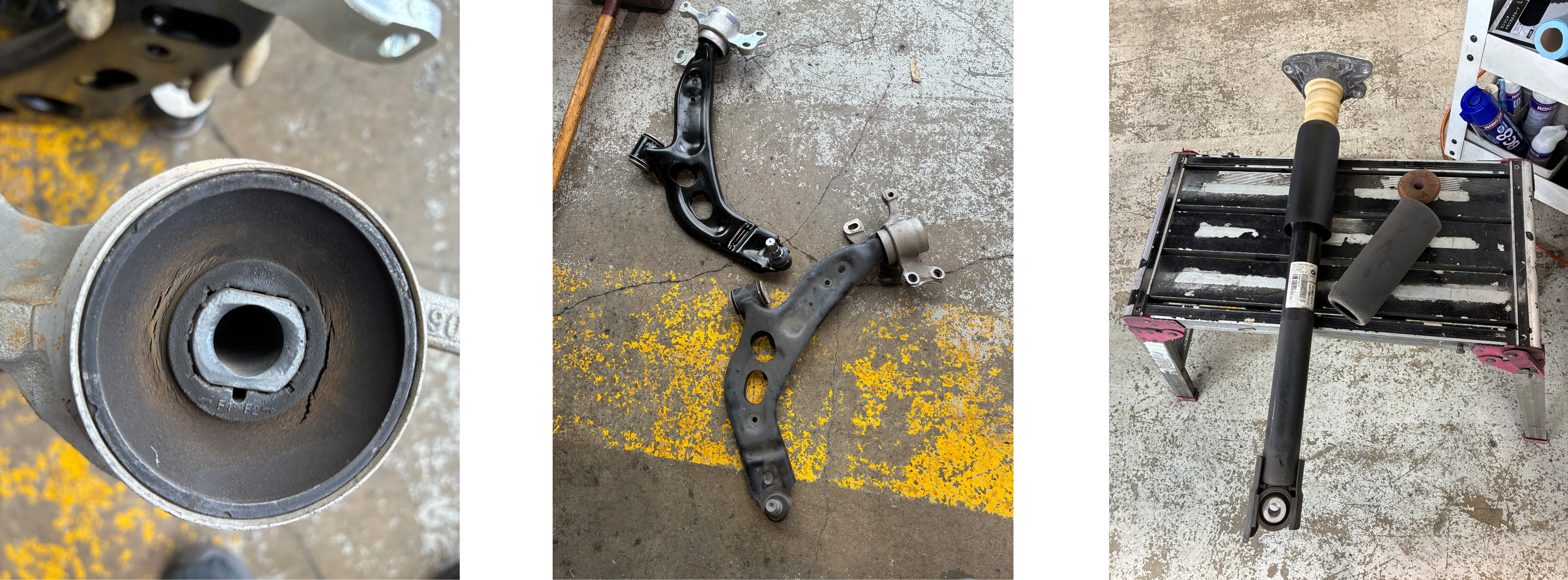 X1ロアアーム交換