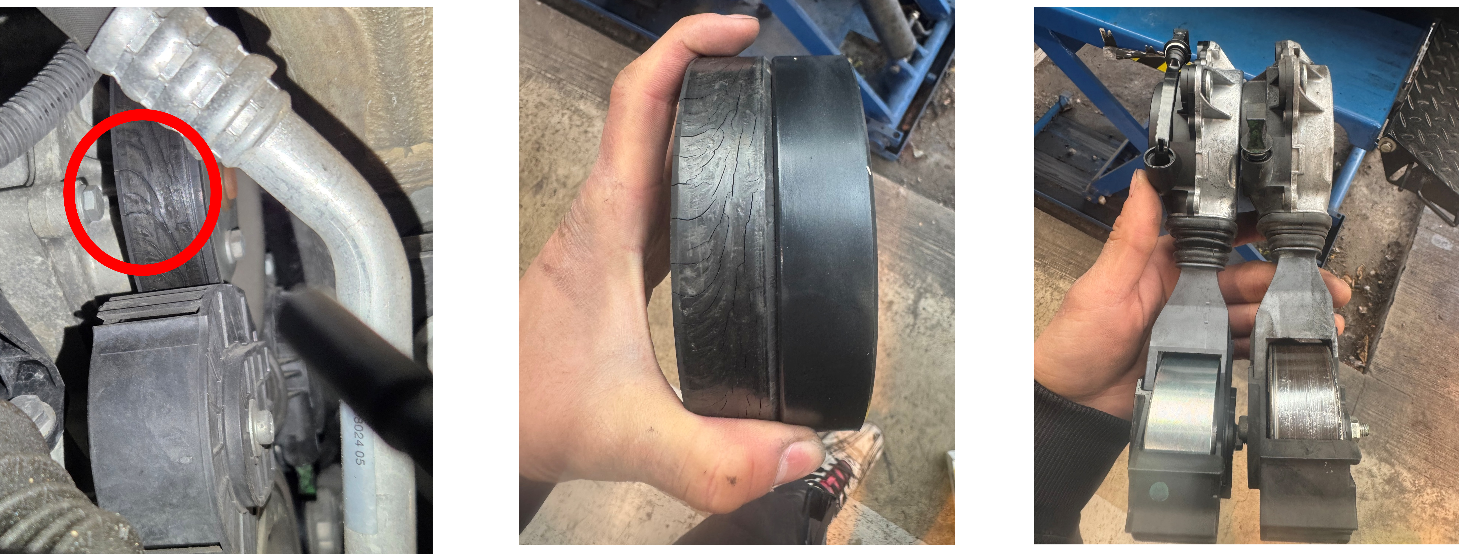 MINIクロスオーバー　ウォーターポンププーリー交換、フリクションプーリー交換