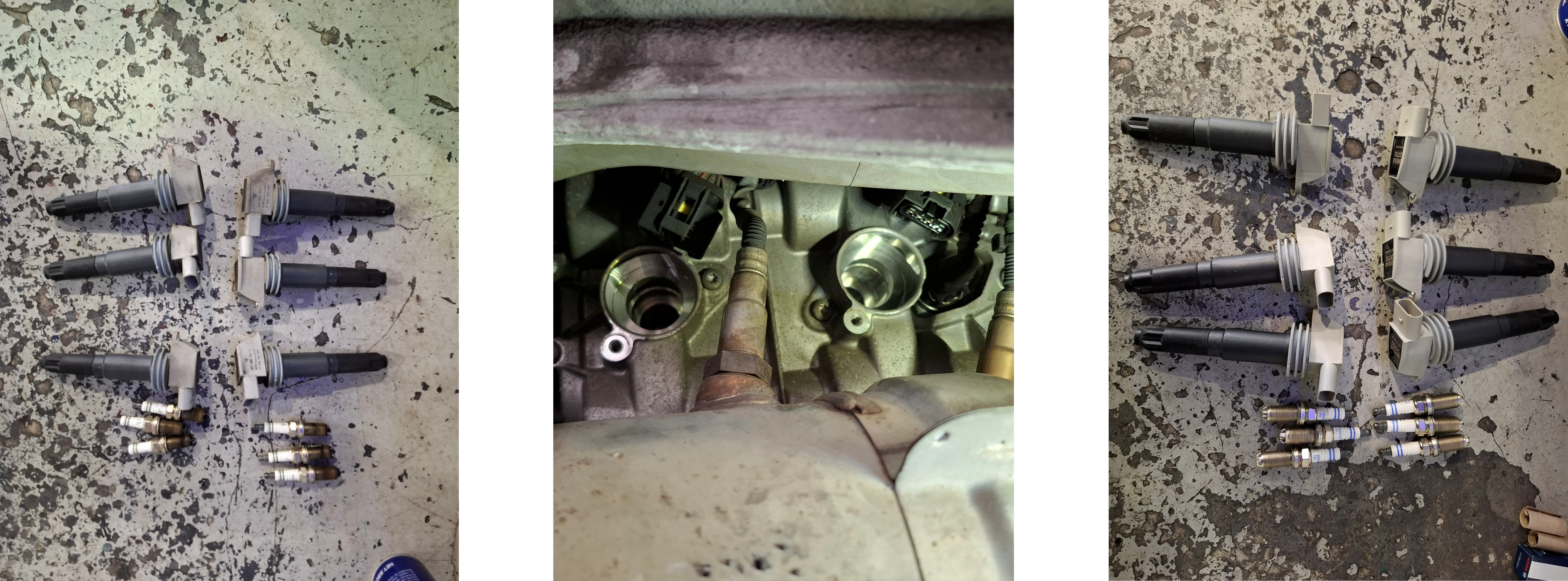 ケイマンイグニッションコイルとスパークプラグ交換