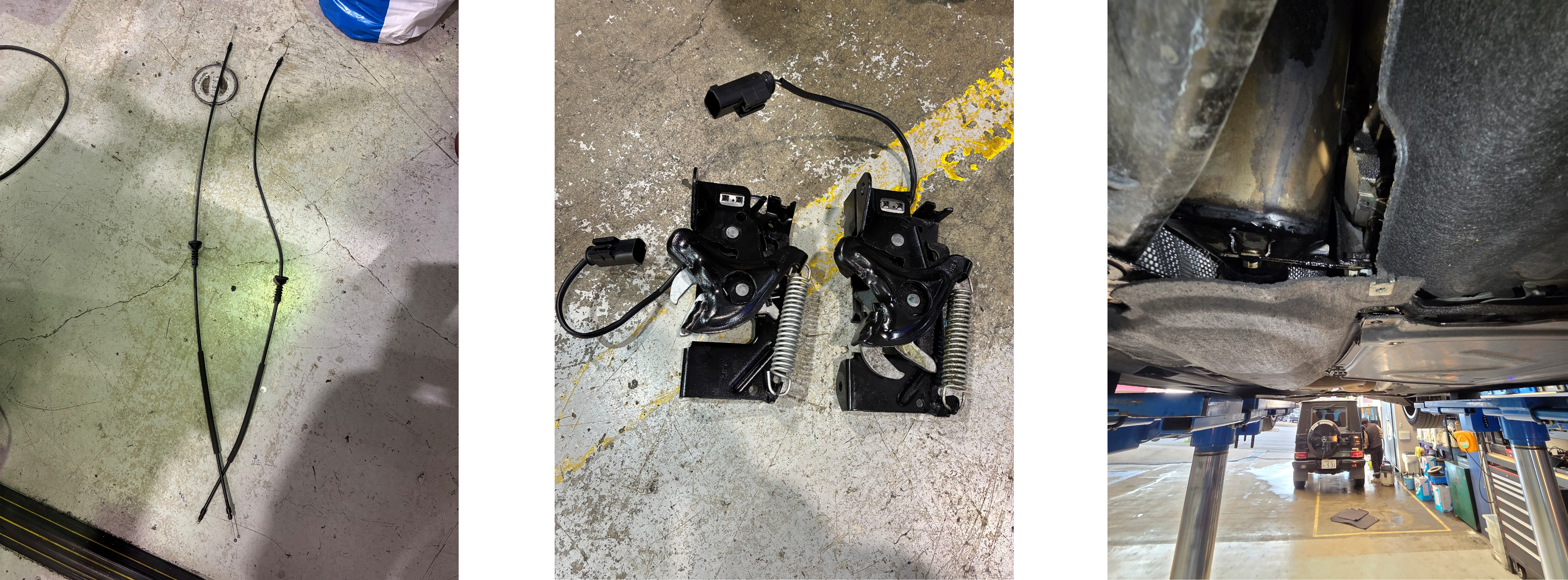 320dボンネット部分