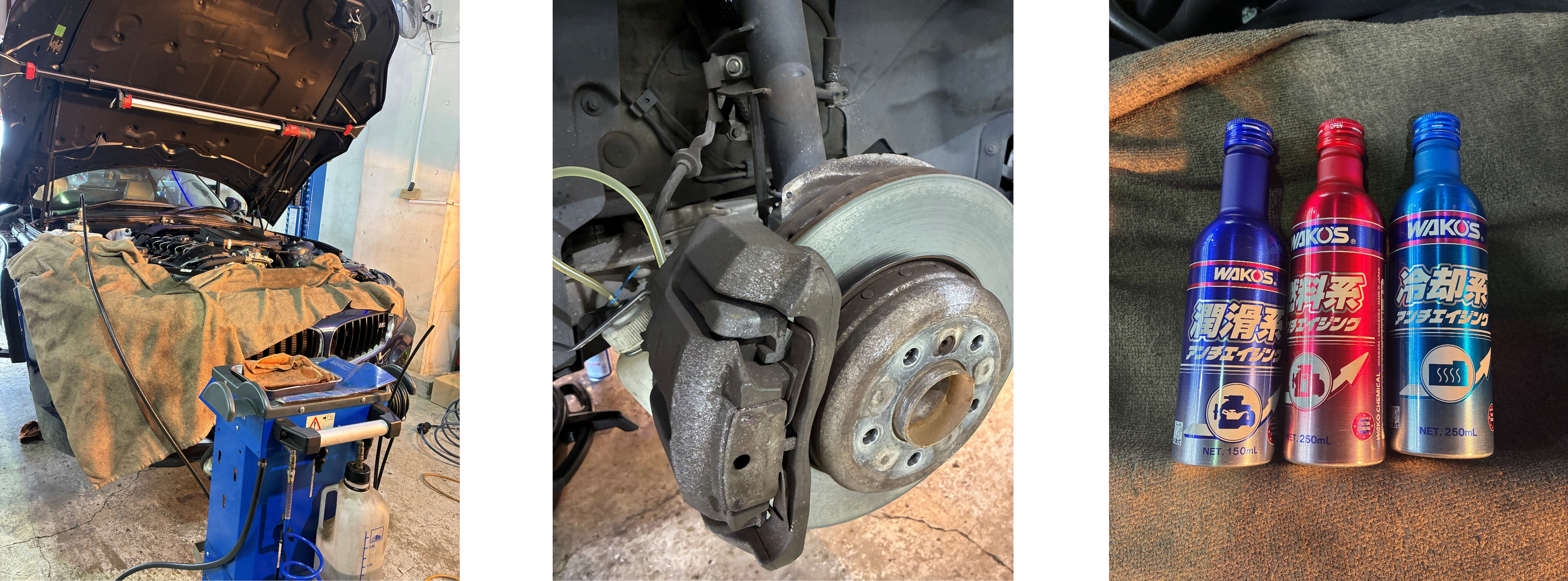 Z4ブレーキフルード交換・エア抜き