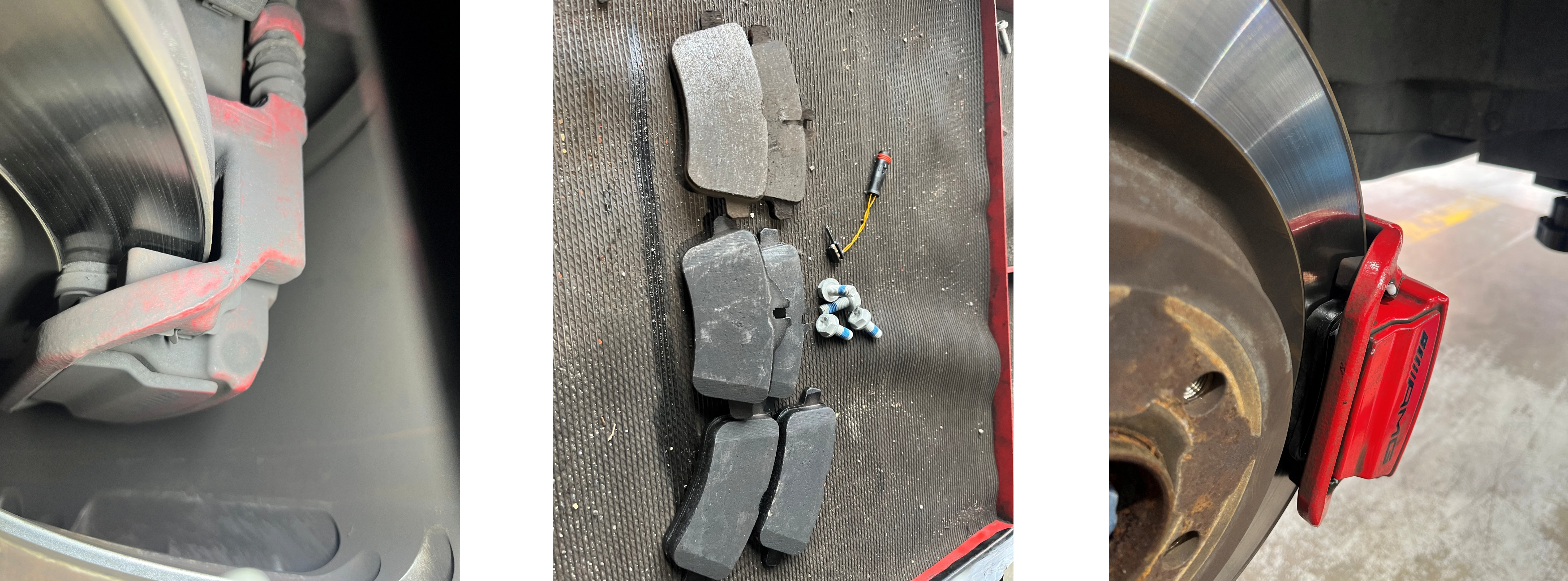 GLEブレーキパッド交換