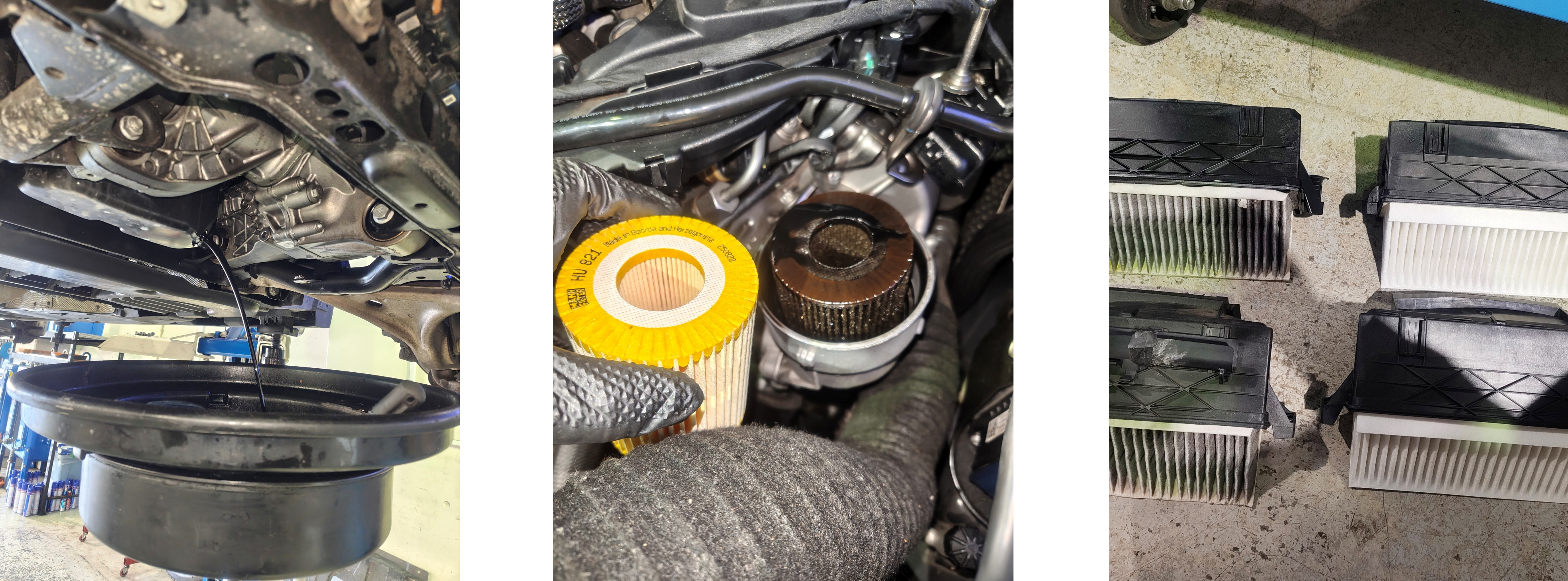 GLEエンジンオイル・オイルフィルター交換