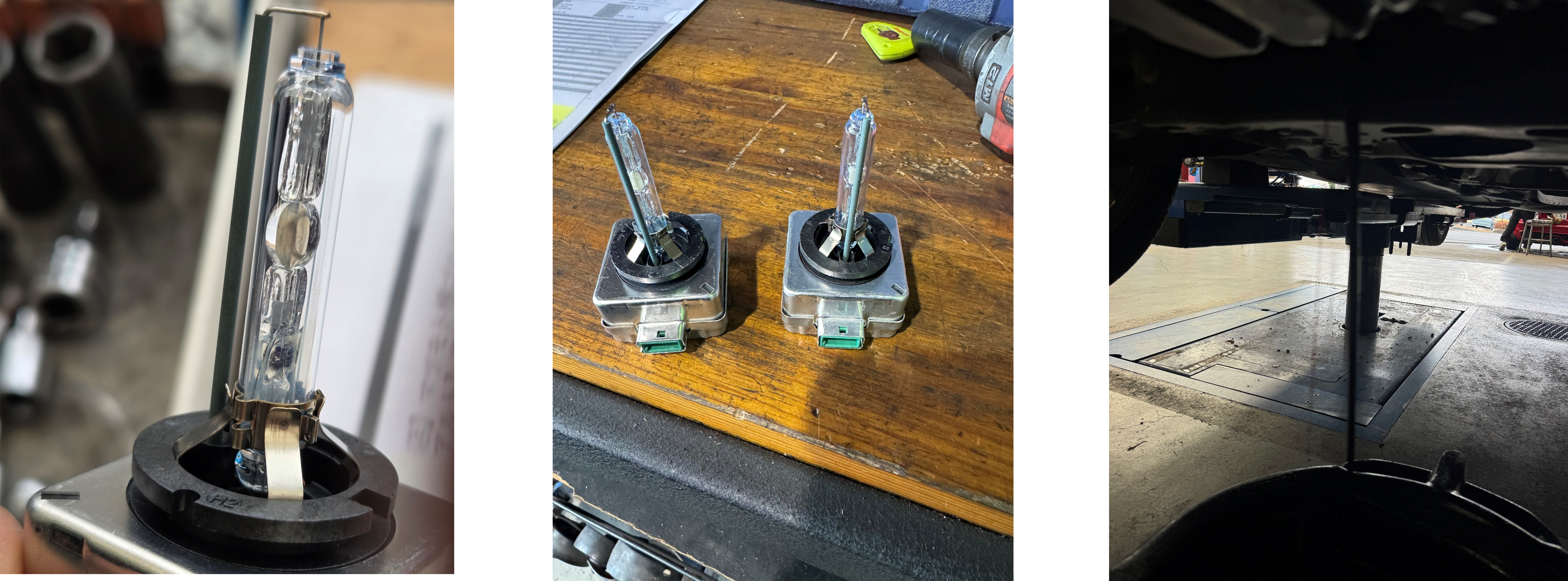 ゴルフヴァリアントヘッドライトバルブ交換