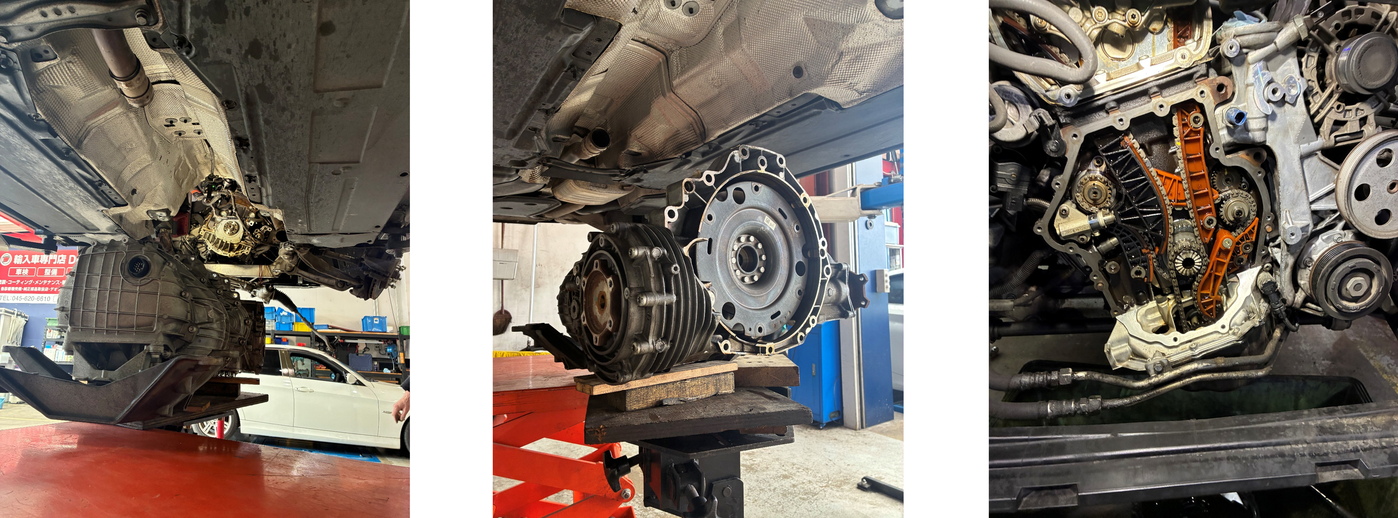 A4アバントミッション脱着