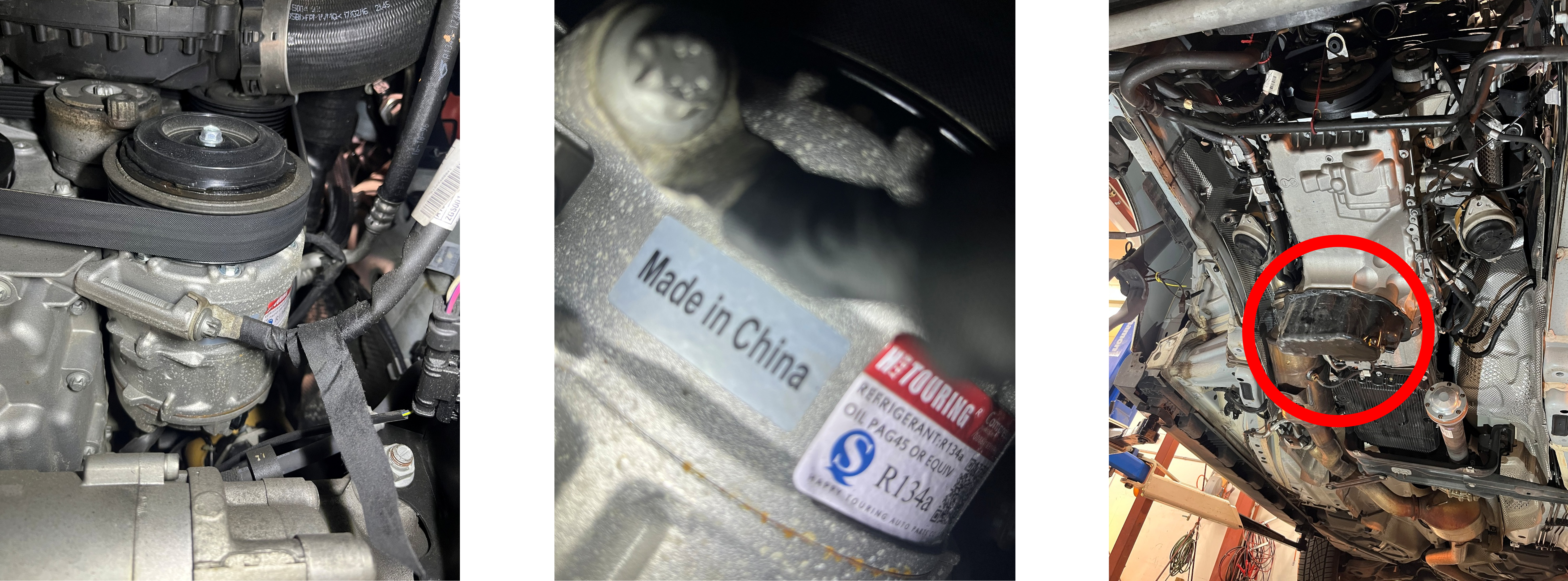 GLEコンプレッサー故障確認