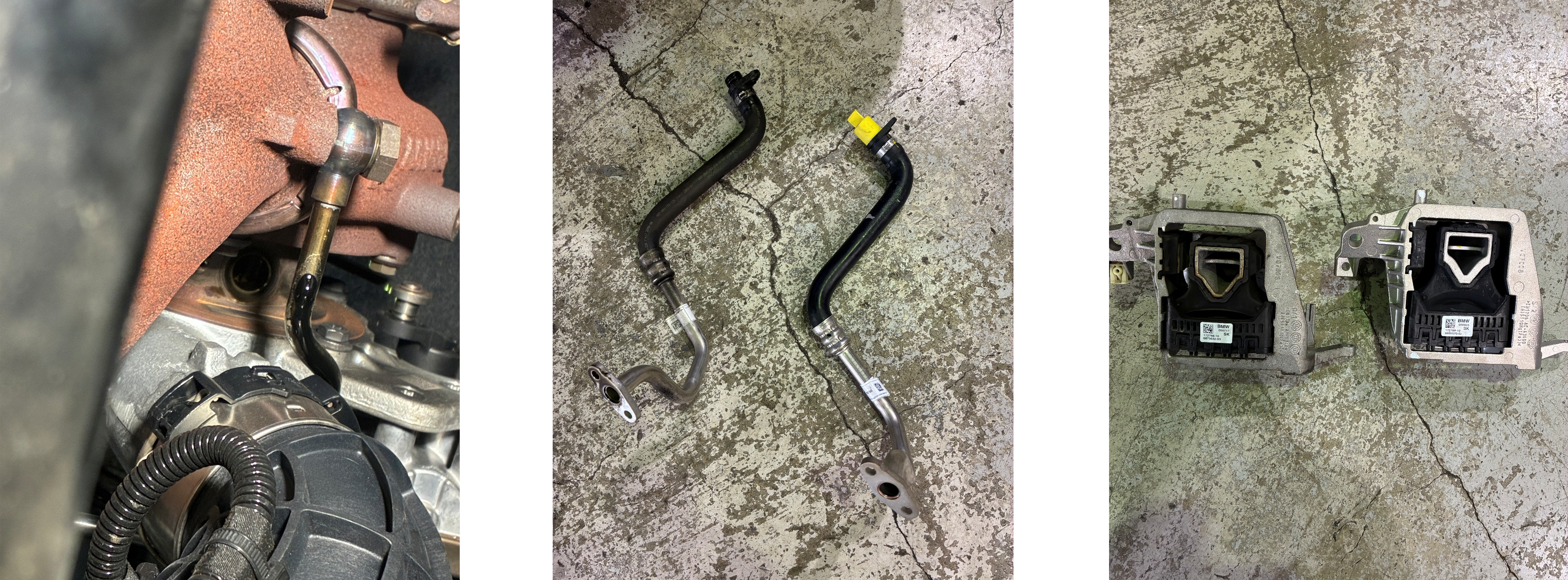 218dオイル漏れ・エンジンマウント交換