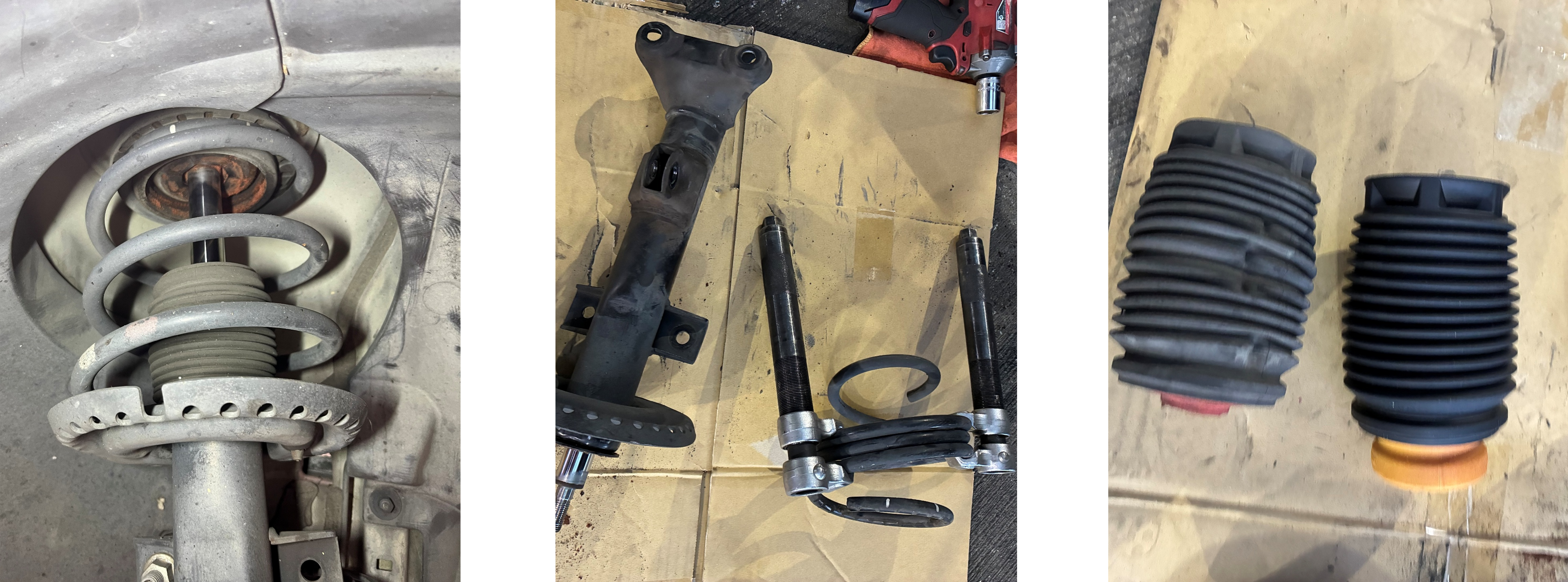 SLKショックバンプラバー交換