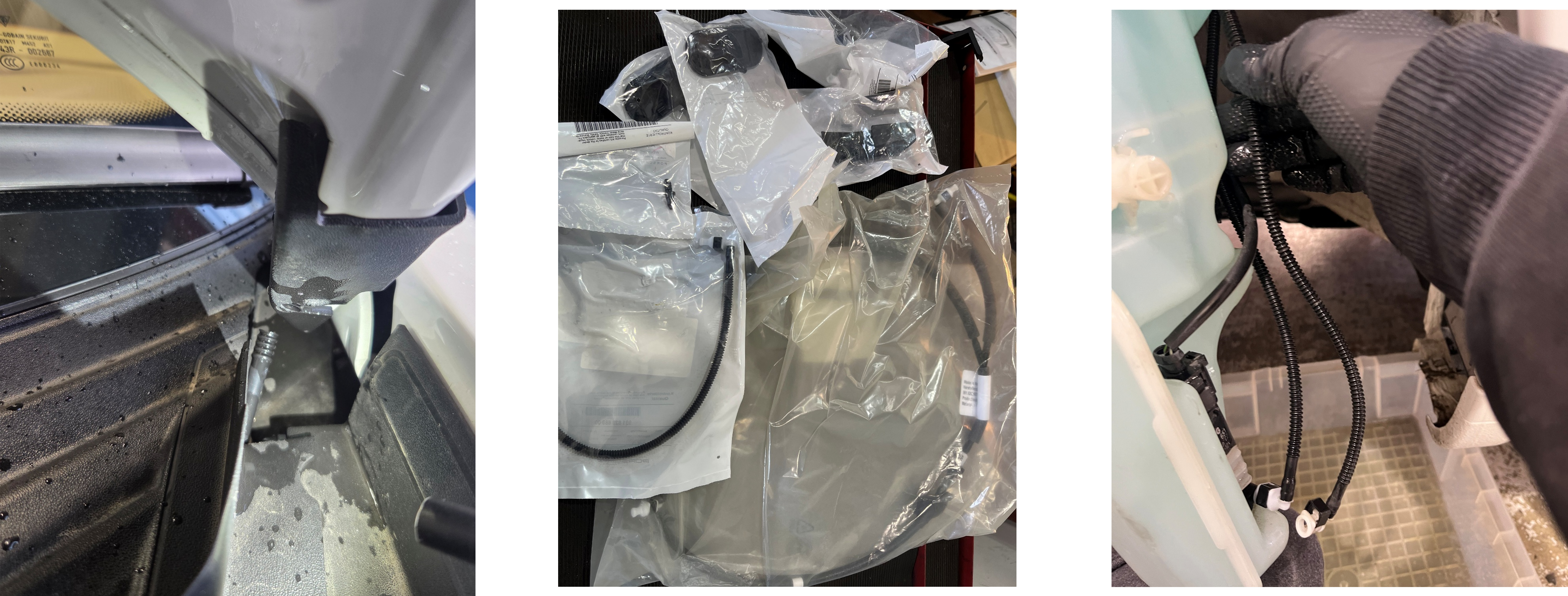 911ウォッシャー液漏れ