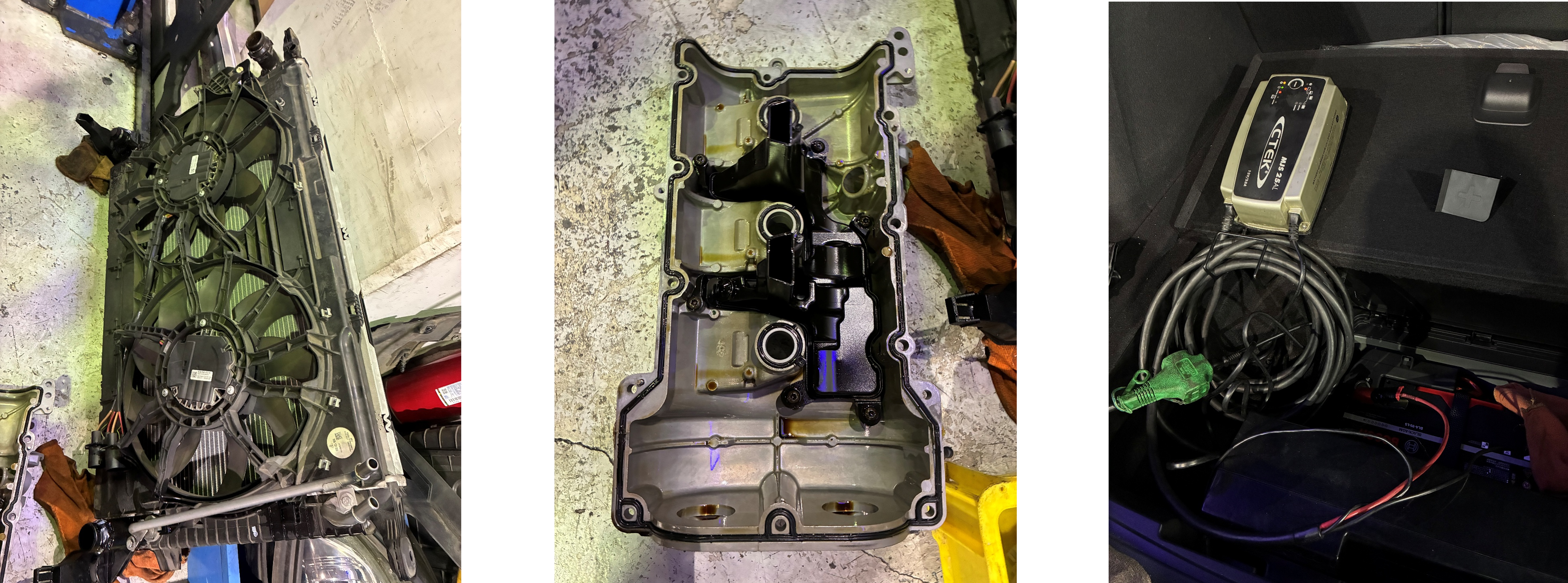 マカンエンジンヘッドカバー脱着