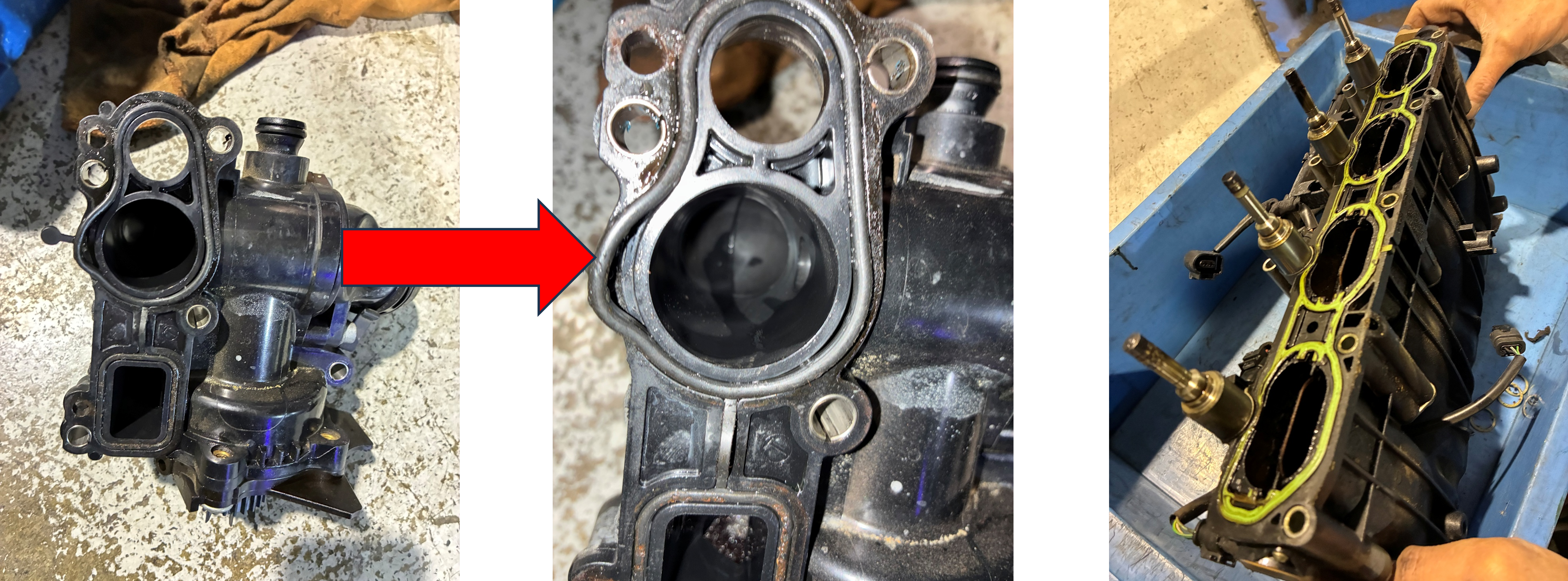 A4アバントウォーターポンプ交換