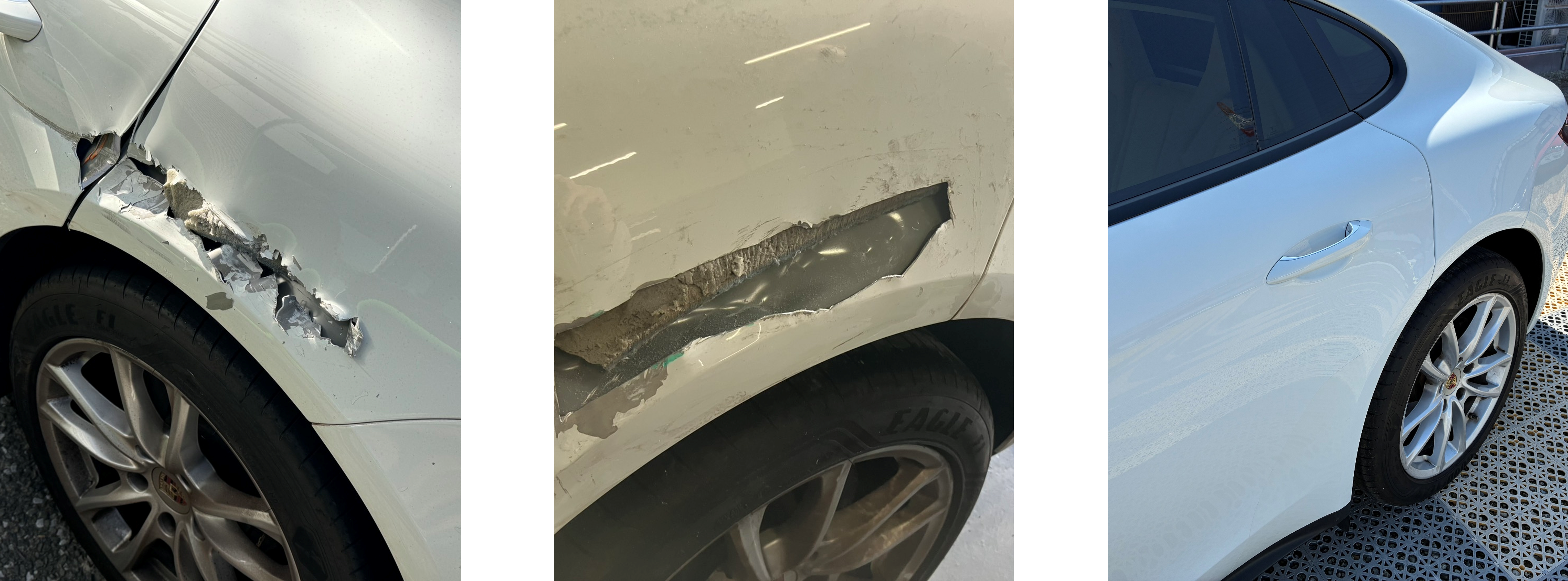 パナメーラ板金修理