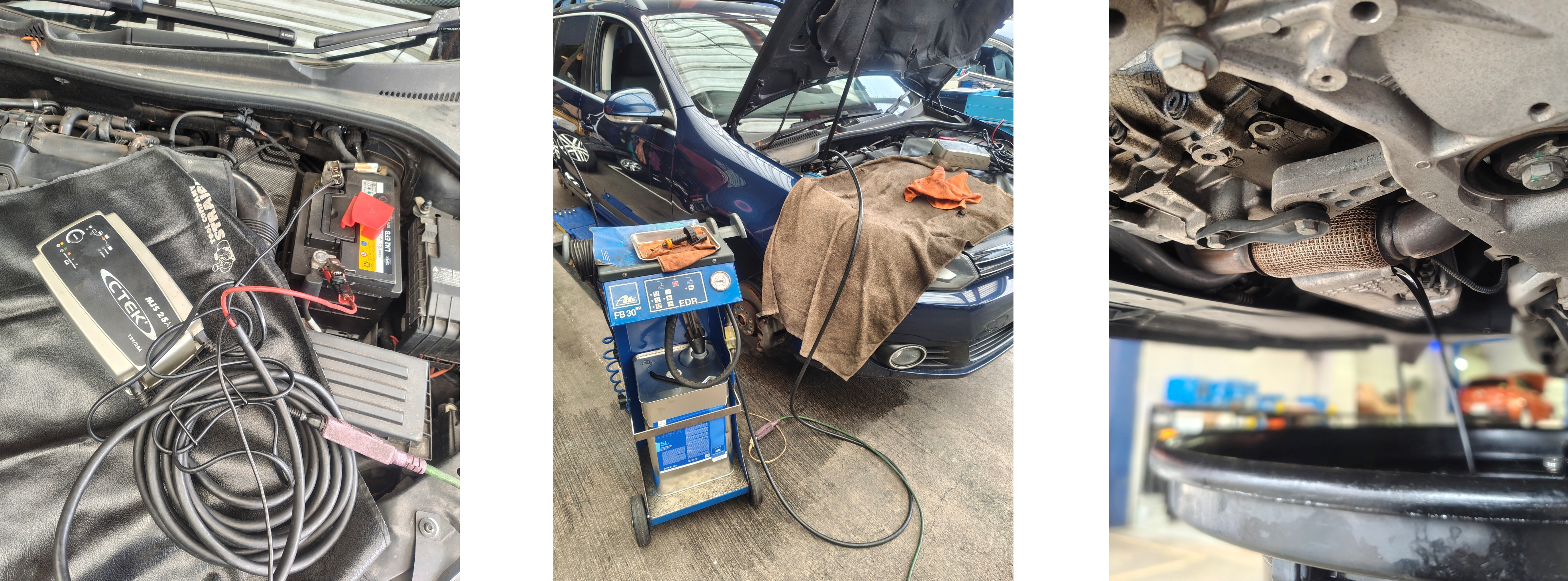 ゴルフヴァリアント作業内容