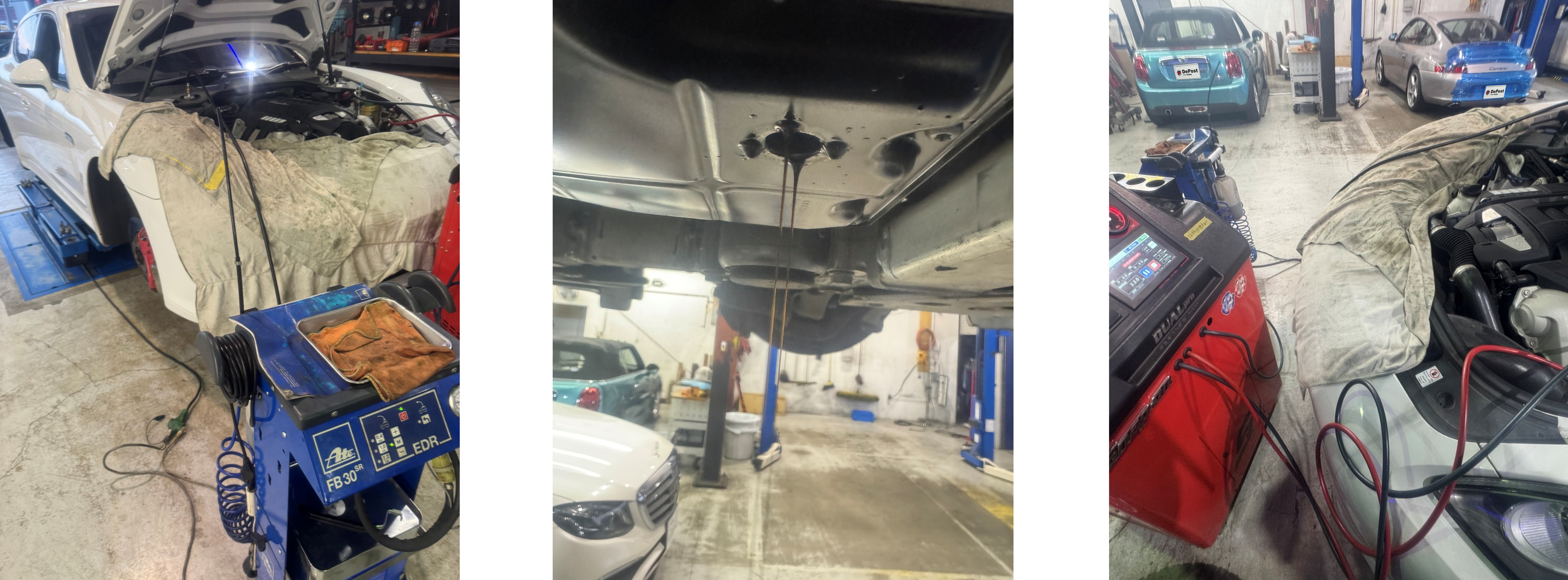 パナメーラ作業内容