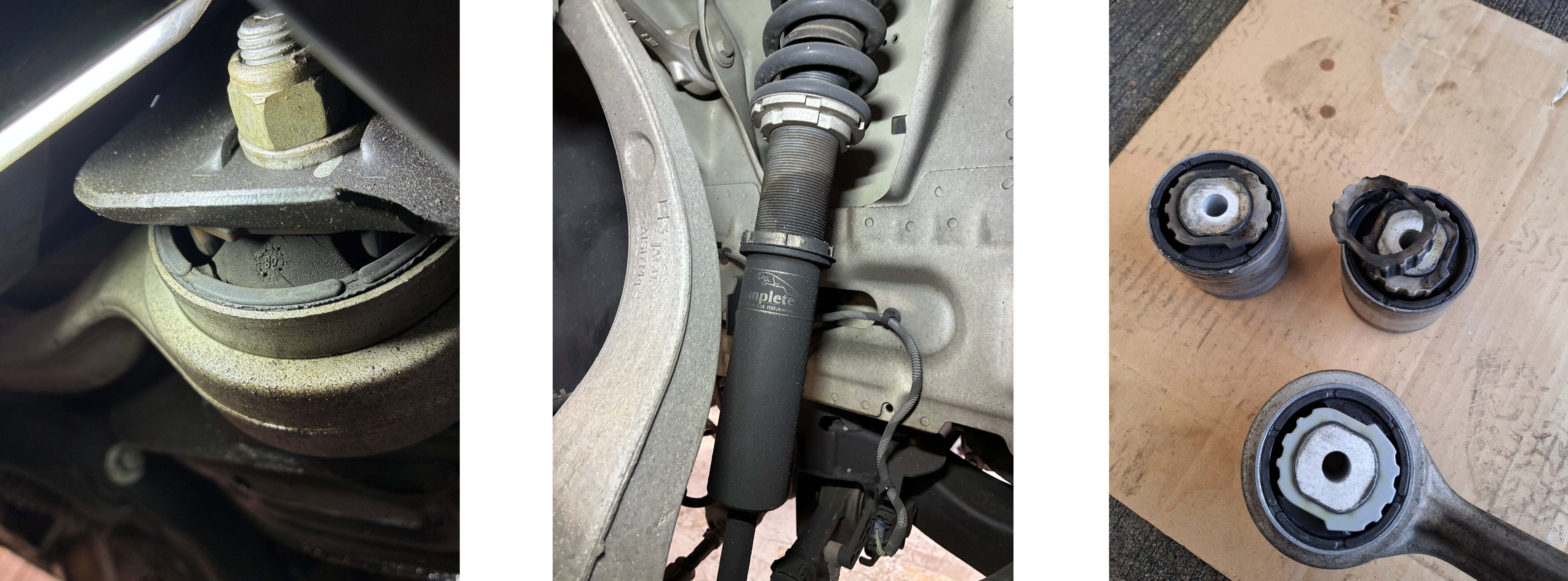 XFコントロールアームブッシュ交換