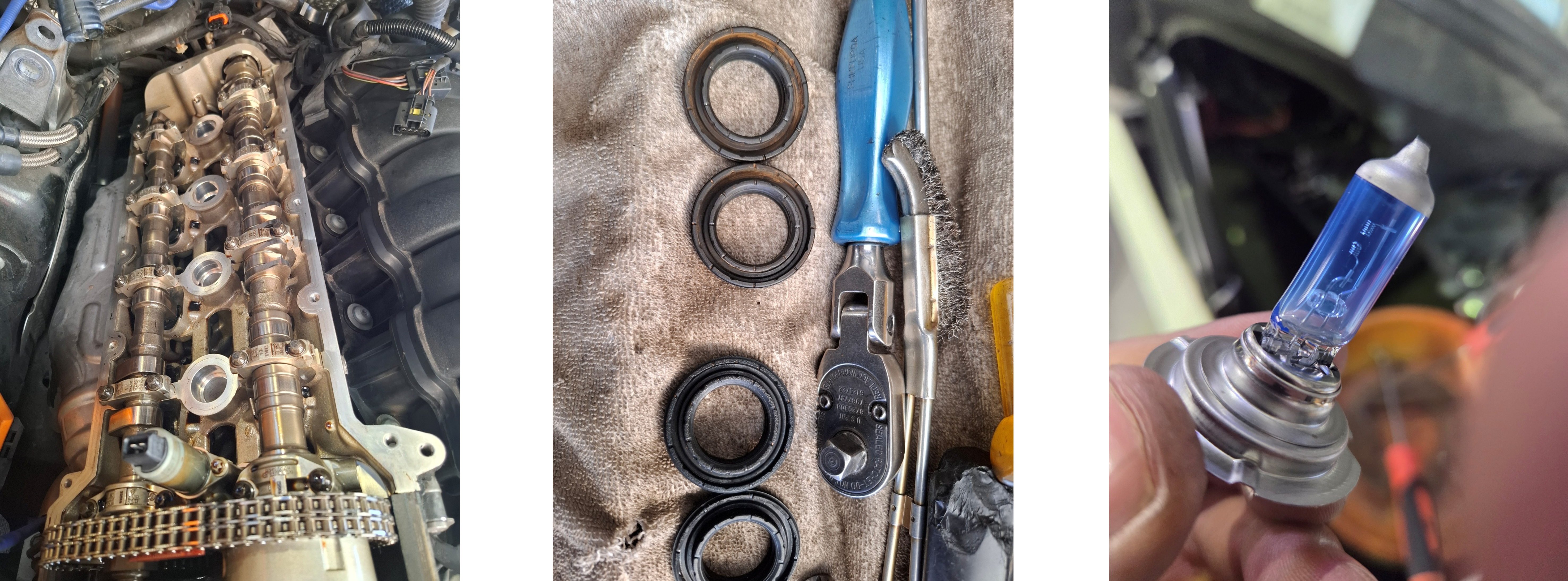 カイエンオイル漏れ