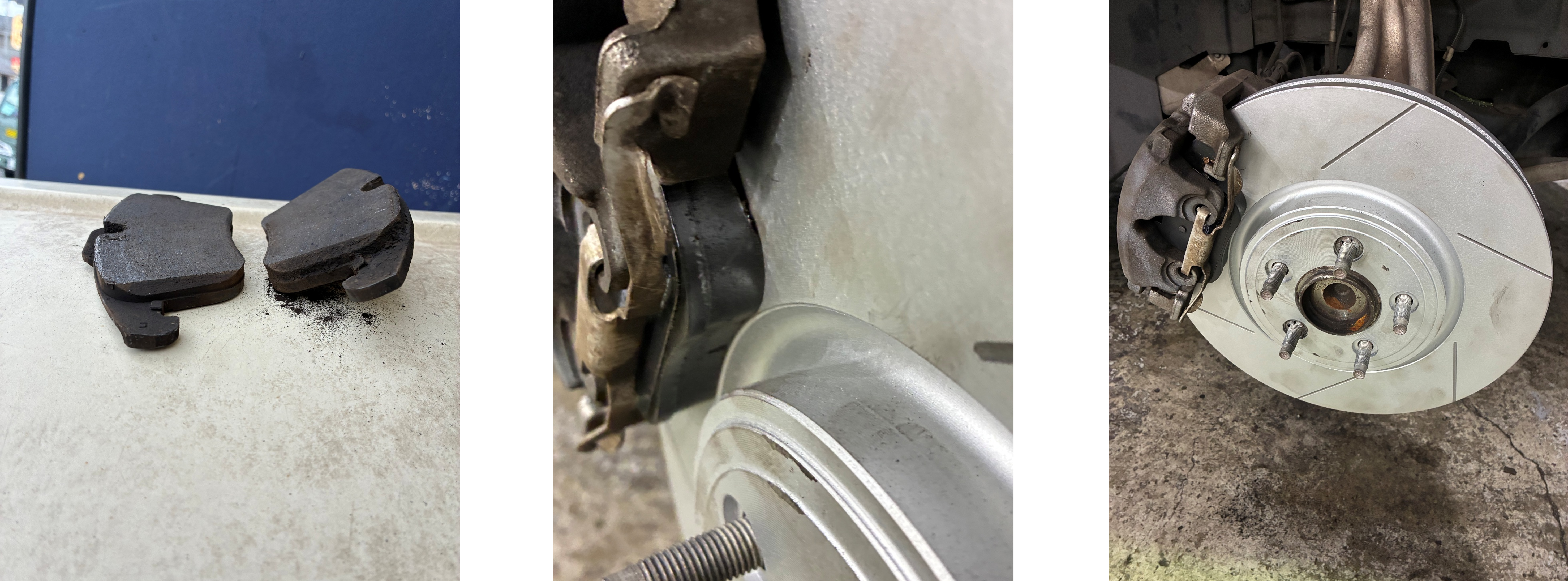 XFブレーキパッド交換