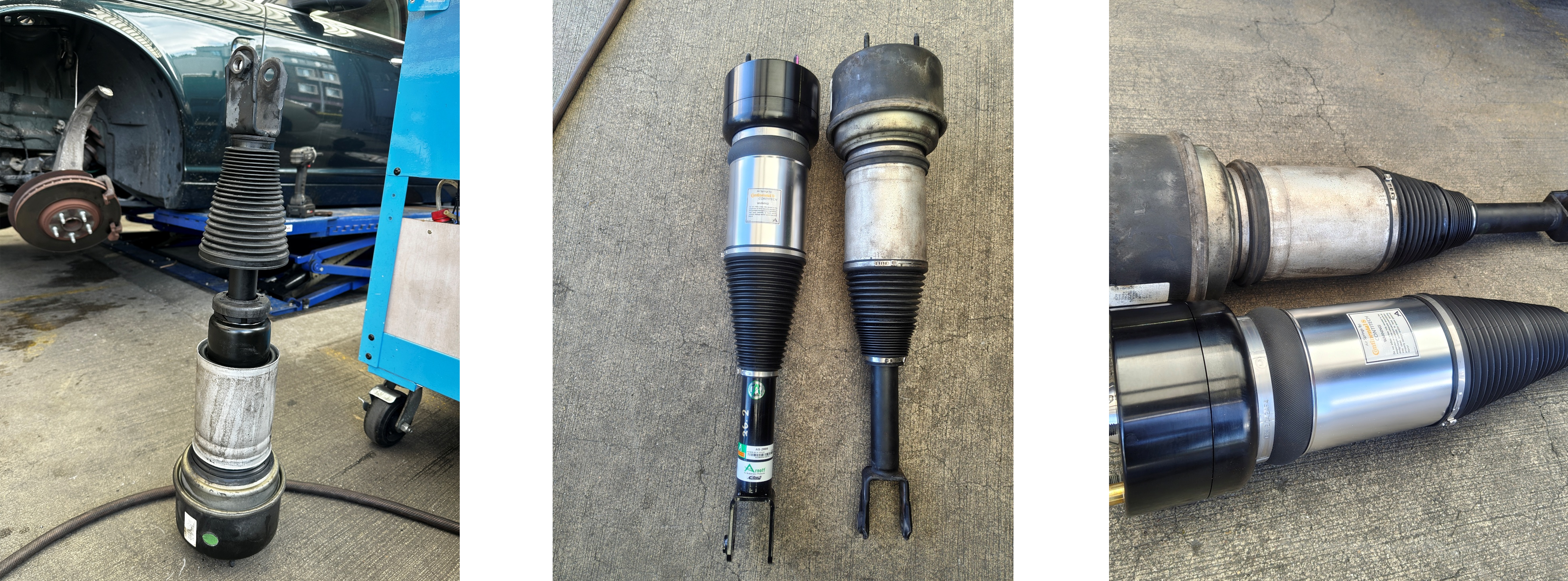 XJ6エアサスペンション交換