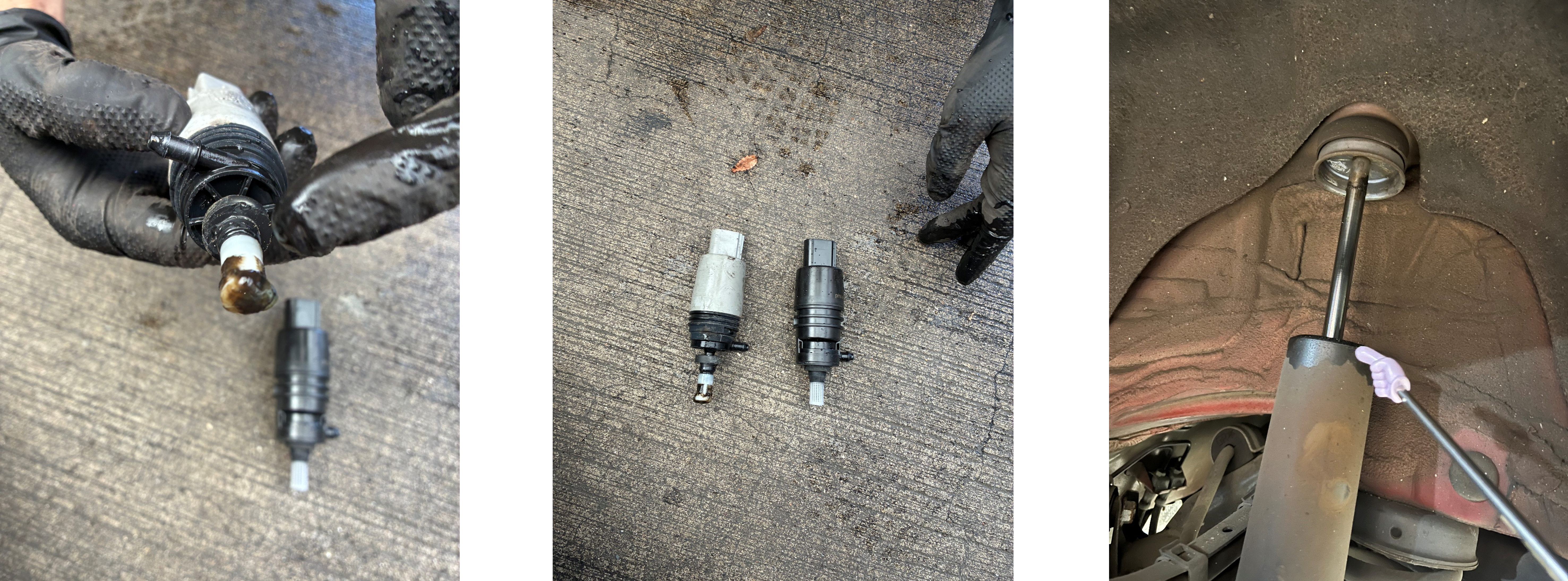 アルピナウォッシャーノズル交換