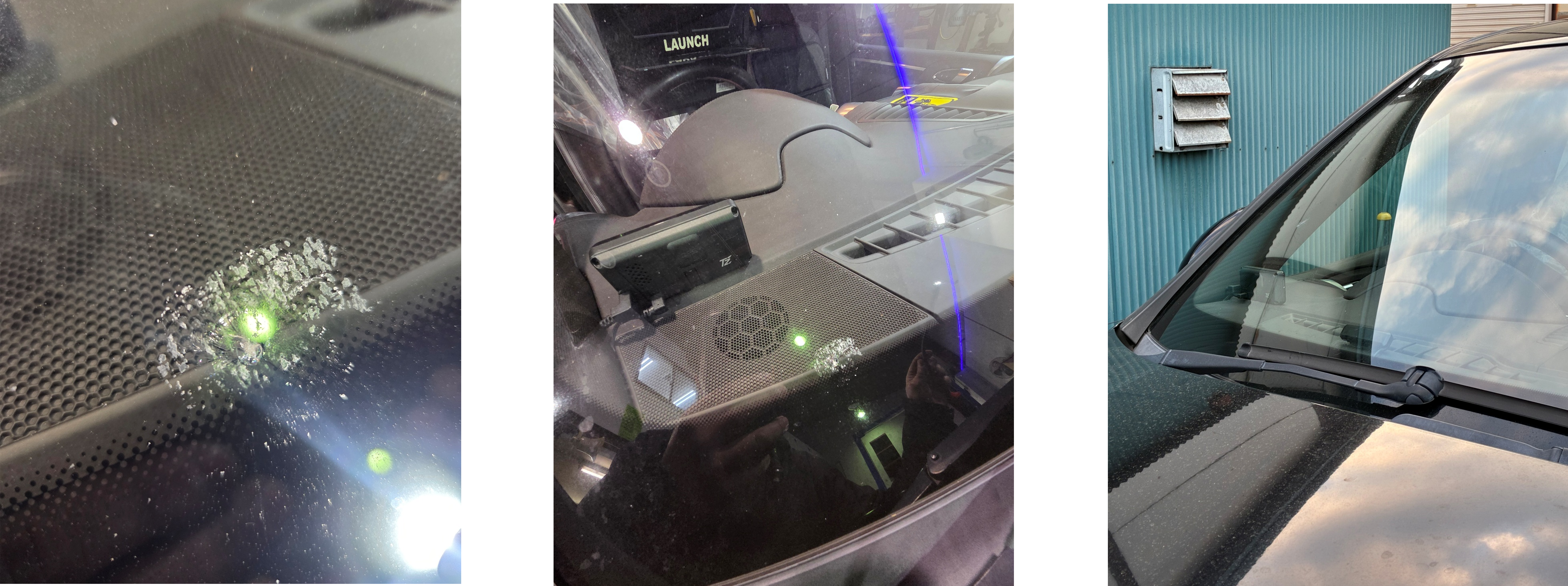 カイエンガラスリペア