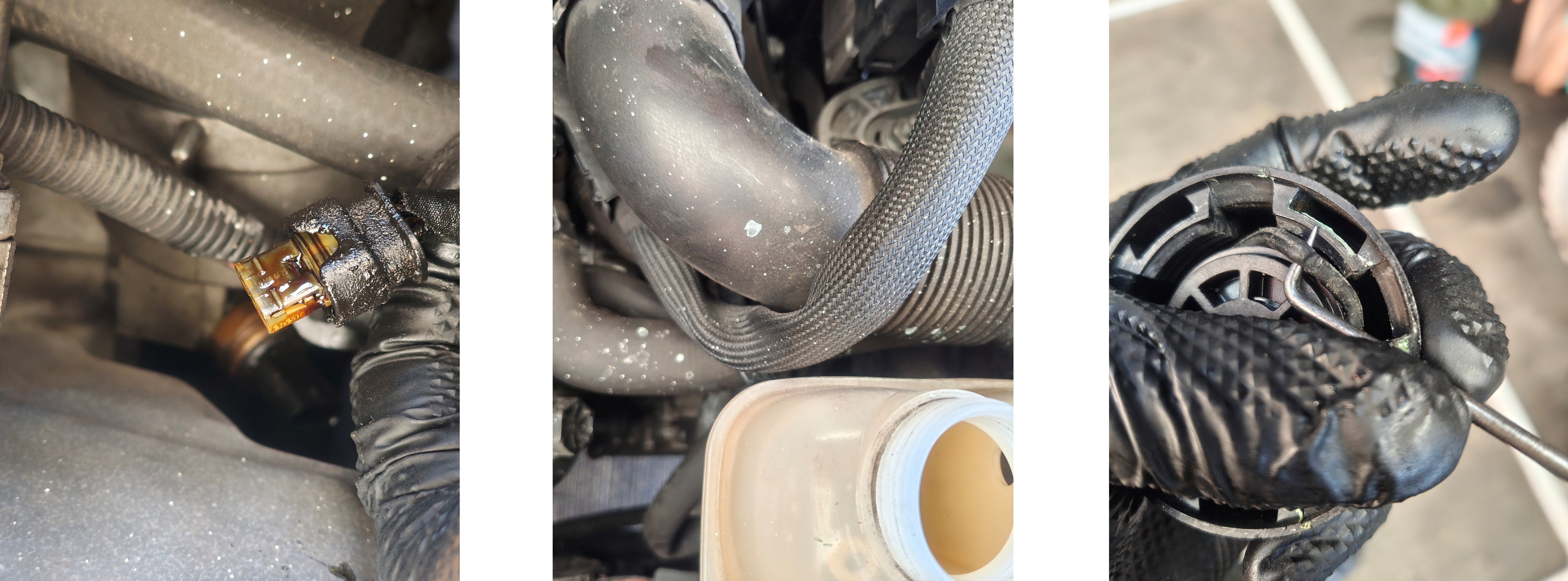 MINI油圧センサー交換